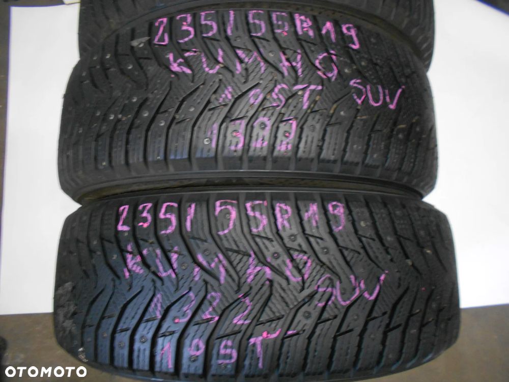 OPONY  235/55R19 KUMHO WINTERCRAFT SUV WS31 DOT 1322 9MM ZAKOPANE, NOWY SĄCZ , RABKA ZDRÓJ, BIAŁKA BUKOWINA - 3