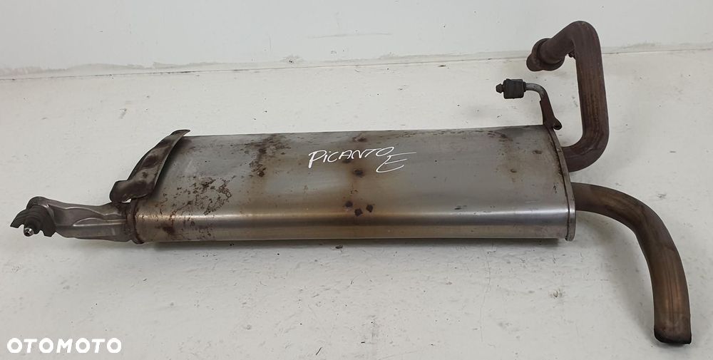 TŁUMIK KOŃCOWY WYDECH KIA PICANTO II 1.0 - 2