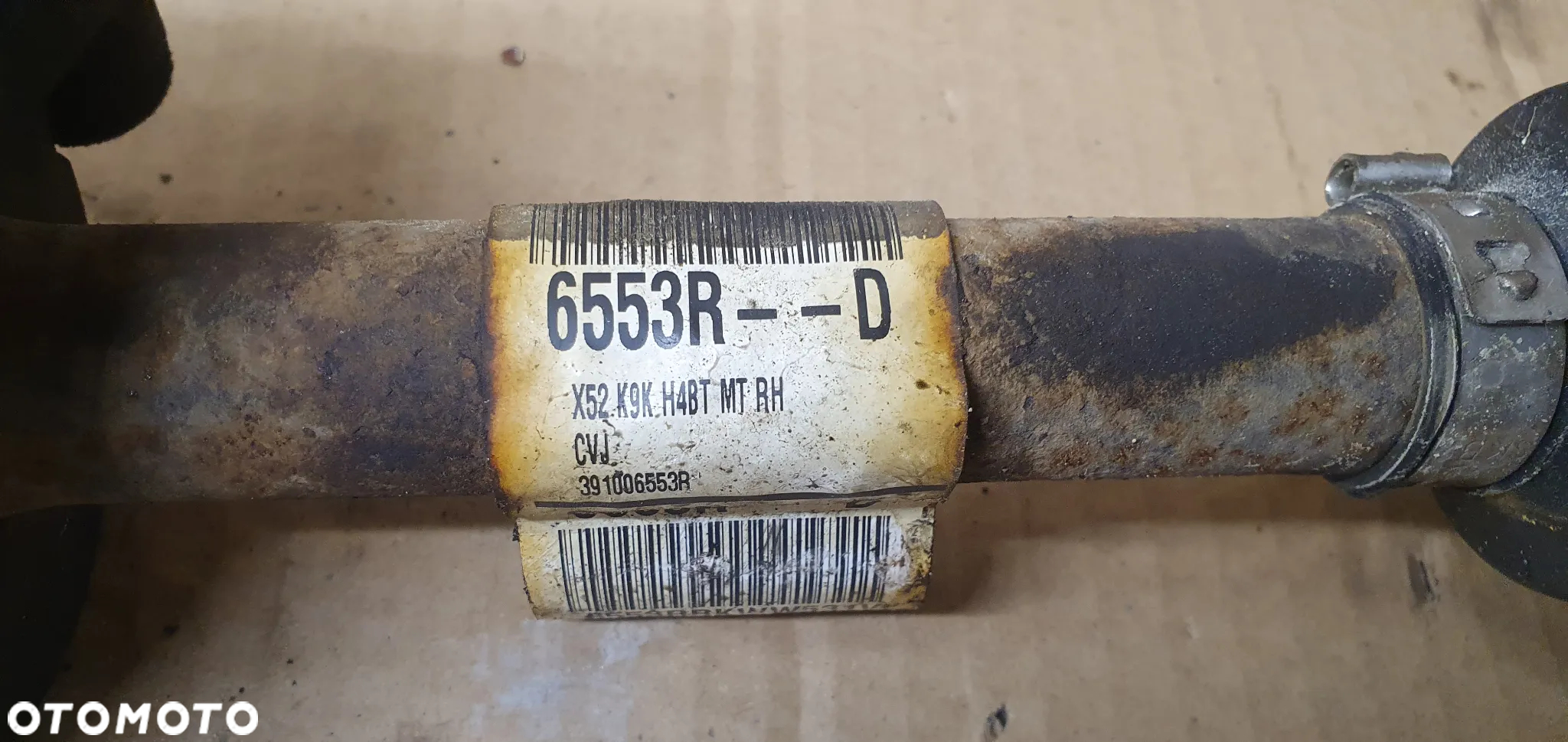 Półoś prawy przód przednia prawa długa Dacia Logan II 0.9 TCE 391006553R - 10
