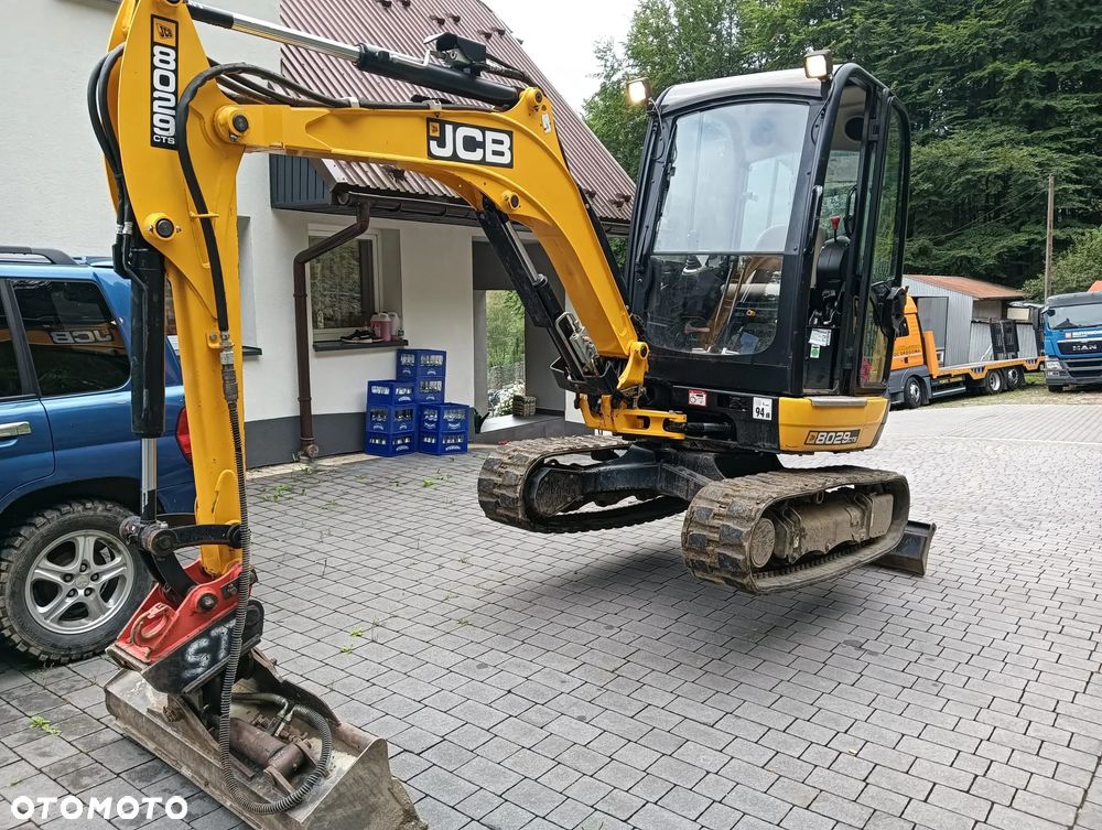 JCB 8029 CTS | 2019 r | 1500mth | minikoparka gąsienicowa mini koparka obrotowa - 2