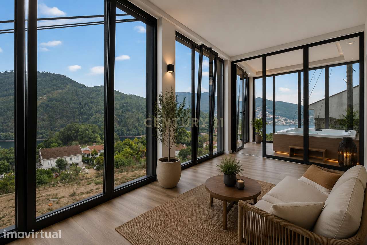 Empreendimento / Hotel Turístico no rio caldo-Gerês, vistas rio. - Grande imagem: 4/50