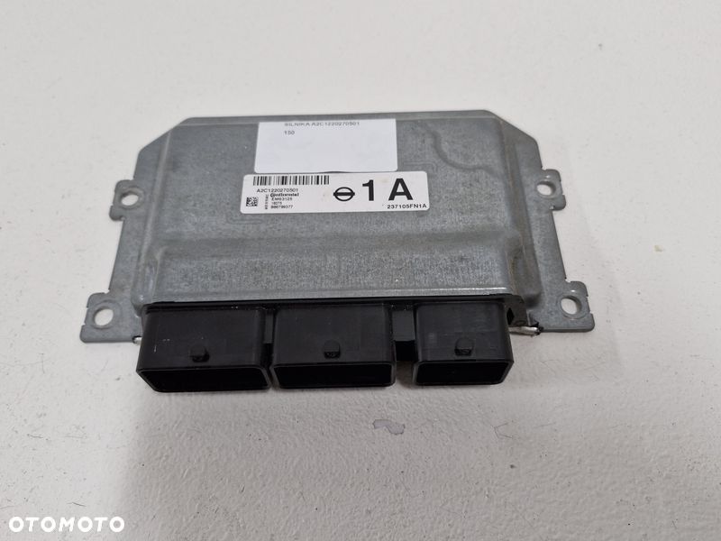NISSAN MICRA V 5 K14 0.9 B KOMPUTER STEROWNIK SILNIKA 237105FN1A - 1