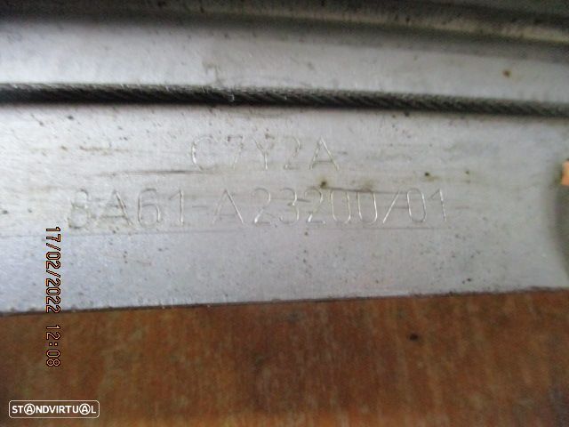 Elevador Sem Motor 8A61A2320001 FORD FIESTA 2013 5P FE FORD FIESTA 6 FASE 1 2010 1.4TDCI 70CV 5P CINZA FE - 3