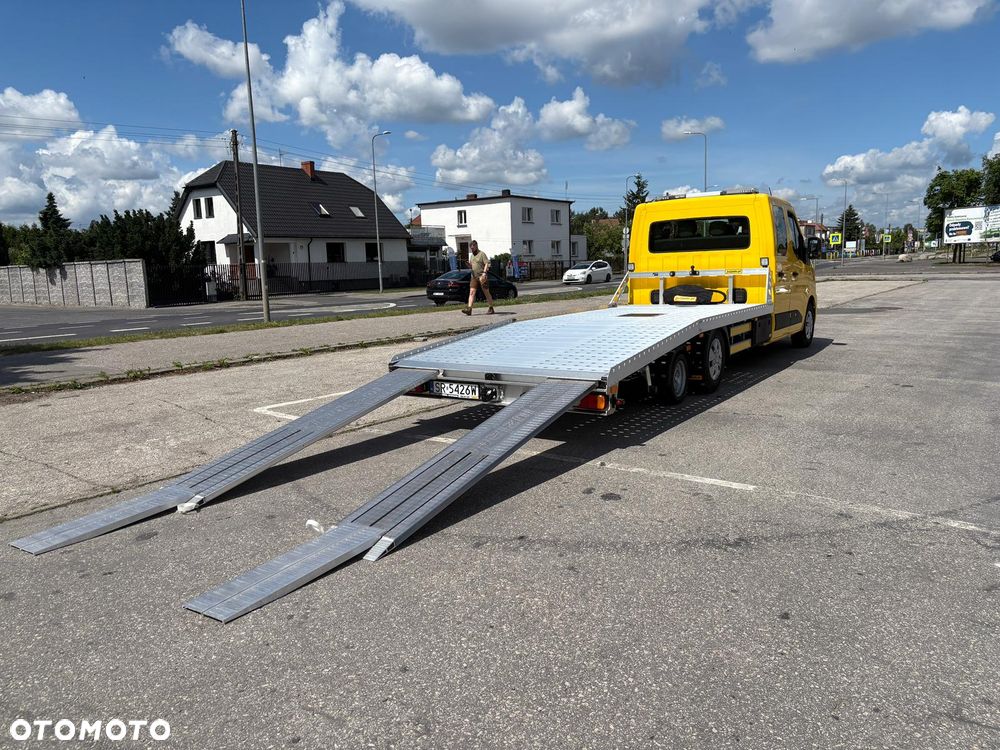 Renault Master Fabrycznie Nowy Automat Dubel Kabina 7 osób PPP Pomoc Drogowa Pojazd Specjalny - 11