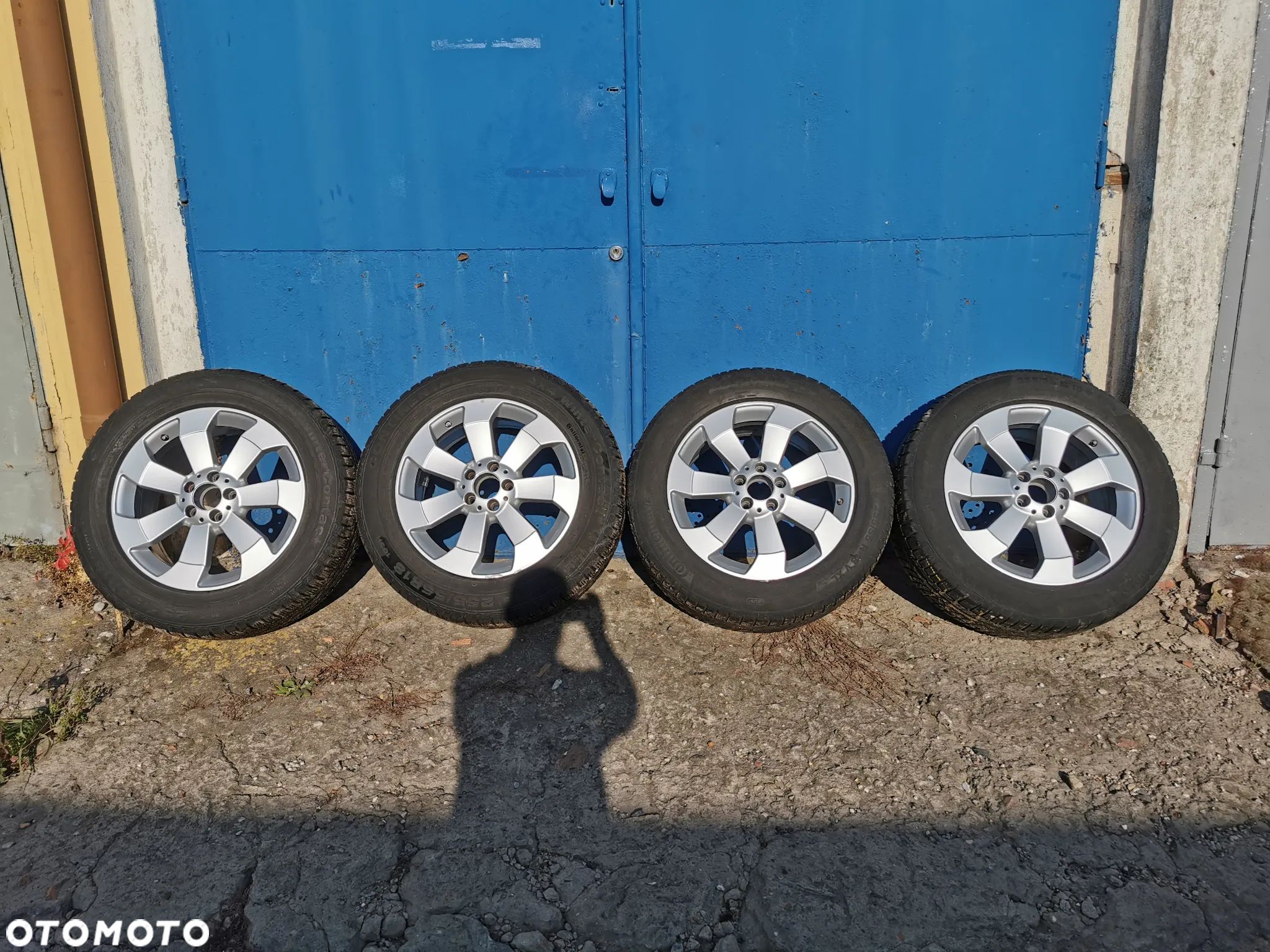 Mercedes GL ML w166 Koła z oponami zimowymi 18x8j ET56,5 5x112 - 1