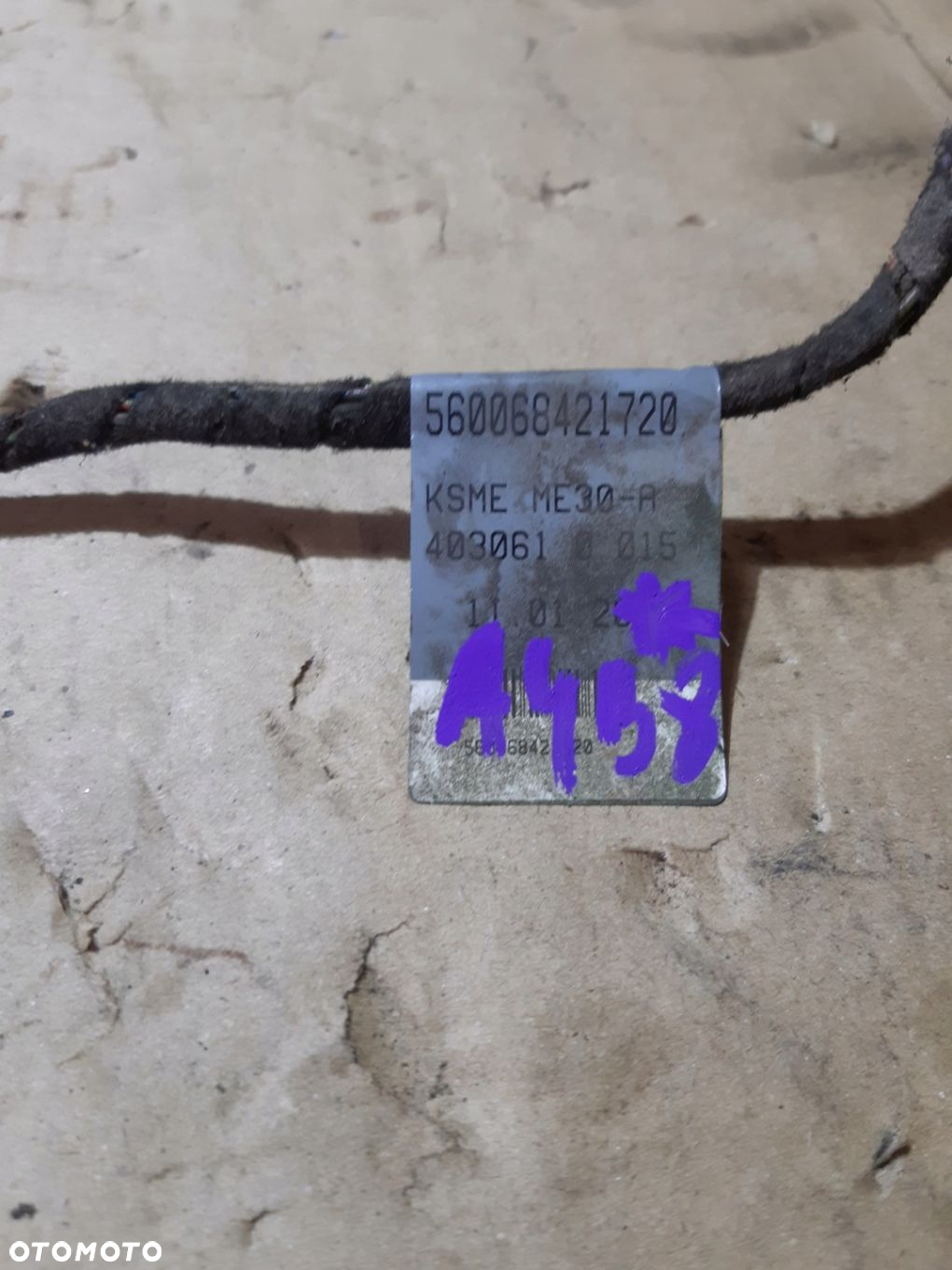 AUDI A4 B8 WIĄZKA INSTALACJA PDC ZDERZAKA TYLNEGO TYŁ 8K0971104F - 4