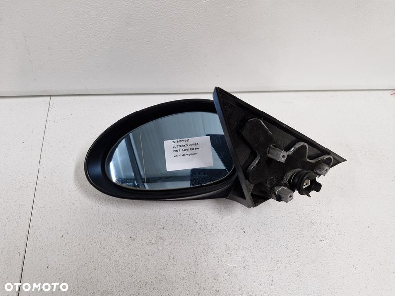 bmw e87 lusterko drzwi lewe 5 pin eu 7164601 - 5