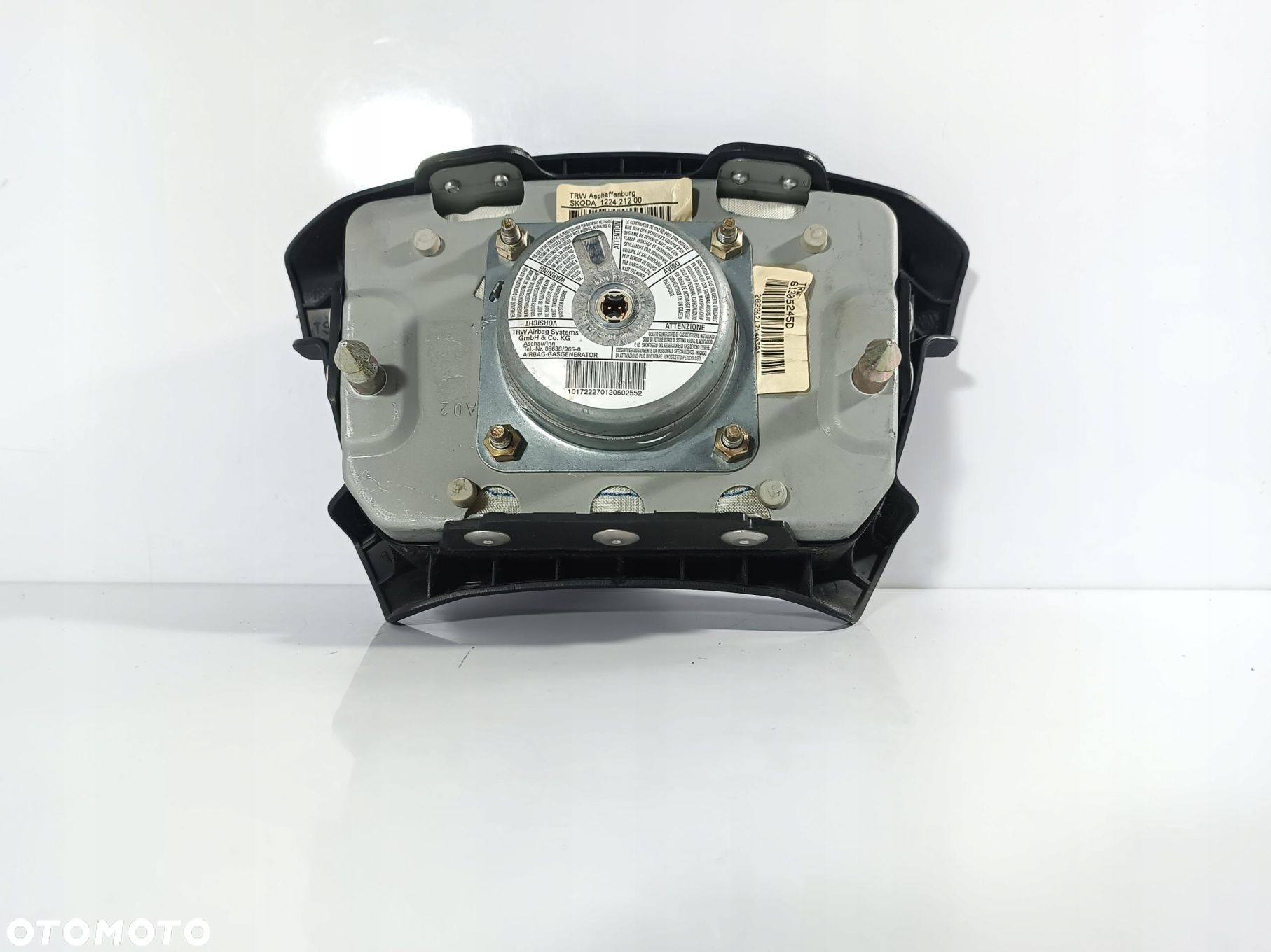 Skoda Fabia 1 I 98-08 PODUSZKA KIEROWNICY AIRBAG OE 122421200 - 4