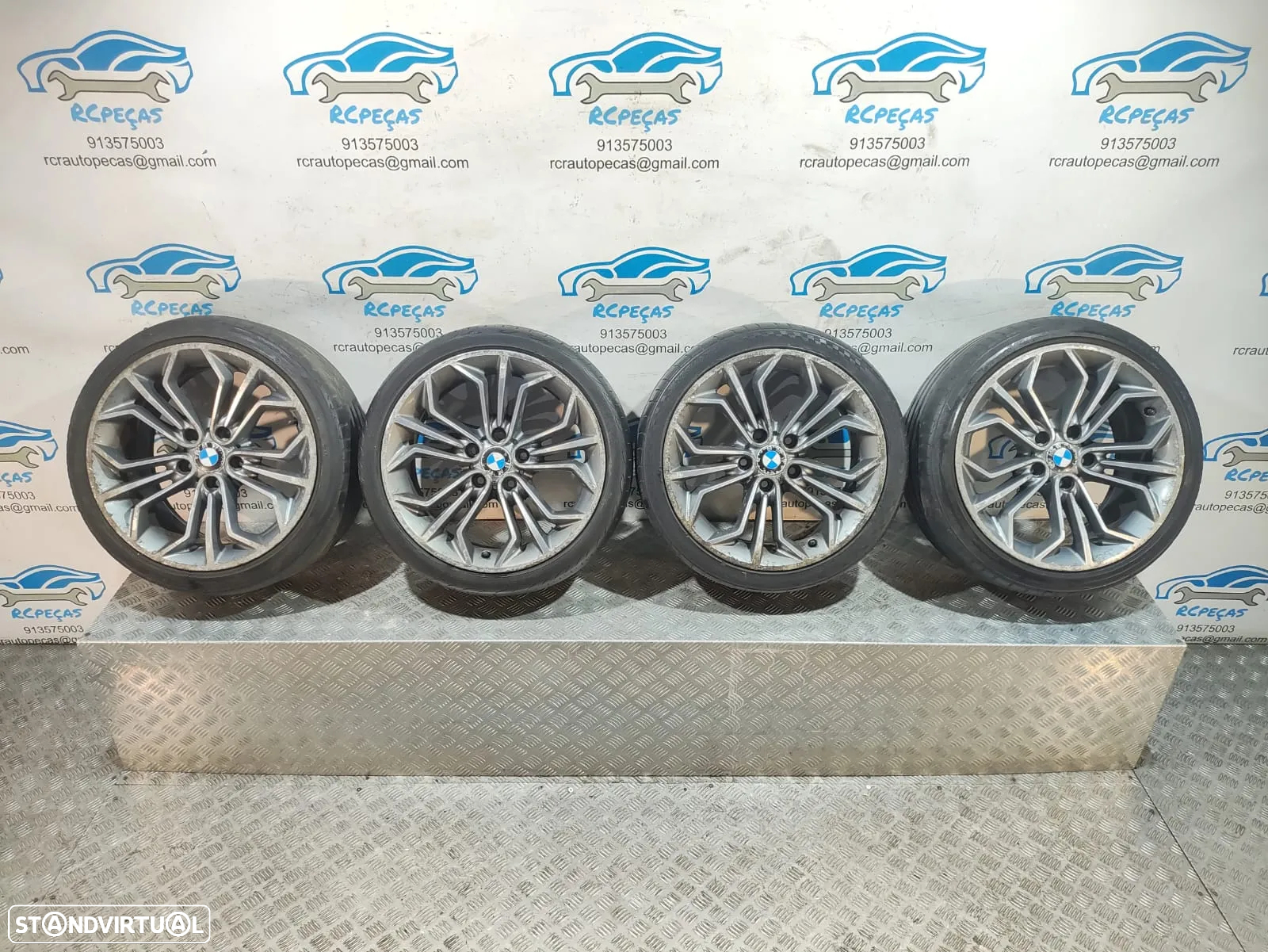 Conjunto Jantes 18 Originais BMW X1 E84 9J ET41 5x120 - 10