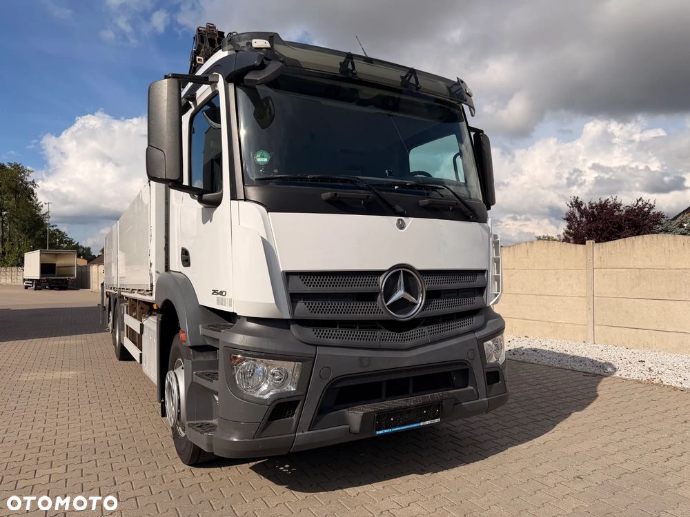 Mercedes-Benz ANTOS 2540/ HDS/ HIAB 211 EP-4 HIDUO/ Składany w Z/ PILOT - 4