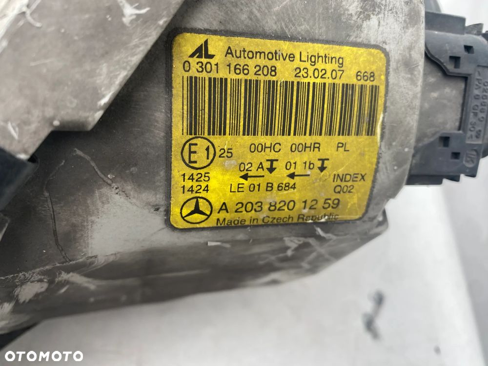 lampy c klasa w203 lift komplet eu całe - 6