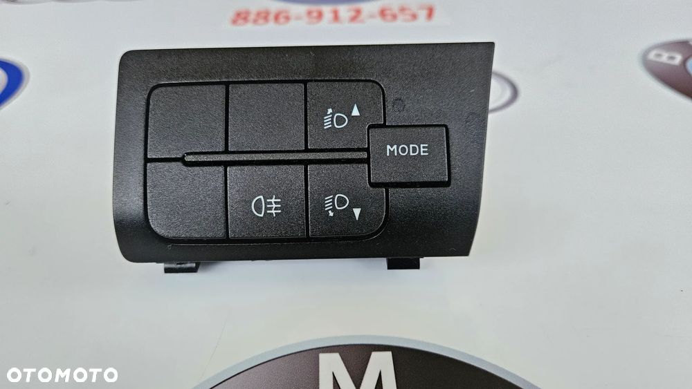 Fiat Ducato Peugeot Boxer 2014- Przełącznik Panel świateł Włącznik 07355860830  JAK NOWY - 2