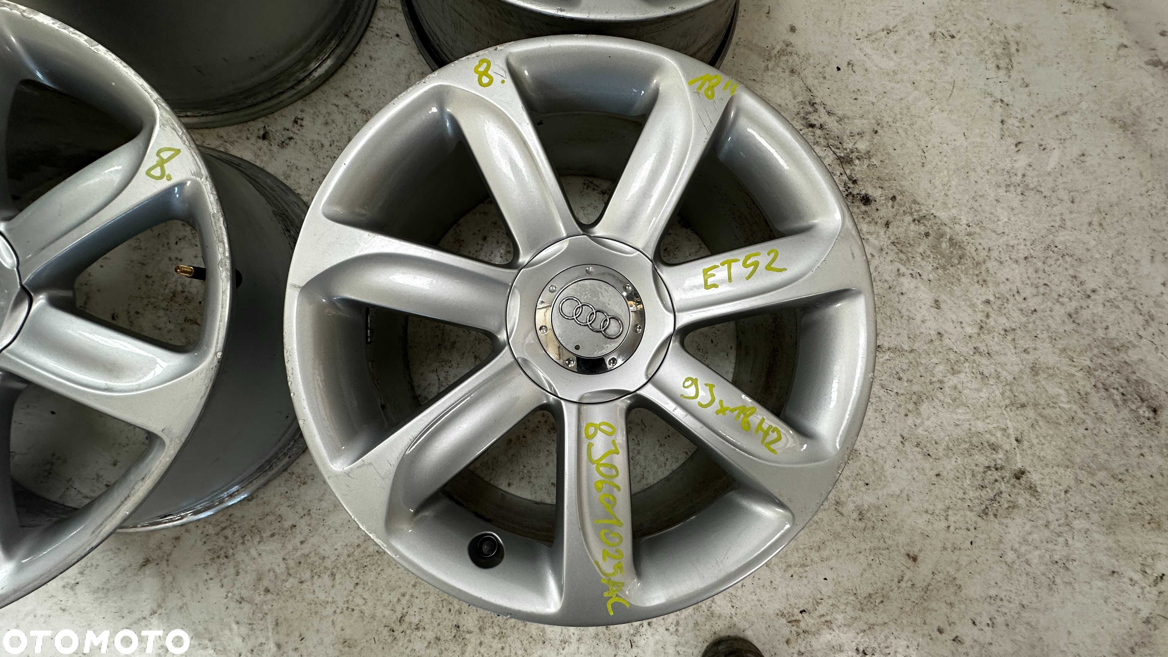Felgi aluminiowe Audi tt 18cali 9jx18 et52 Oryginał 5x112 felga alus - 5