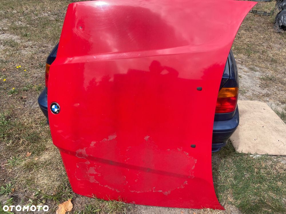 maska przód bmw e36 sedan kombi compact oryginał bmw hellrot - 1