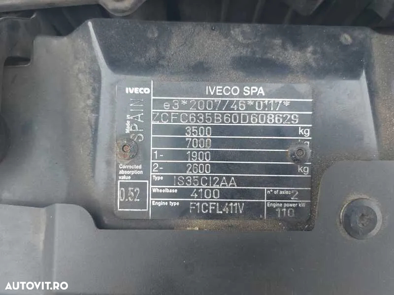 Iveco Daily 35-150 box si lift, cat B, box 8 Europlateti, motorizare 3.0l, finantare leasing - 11