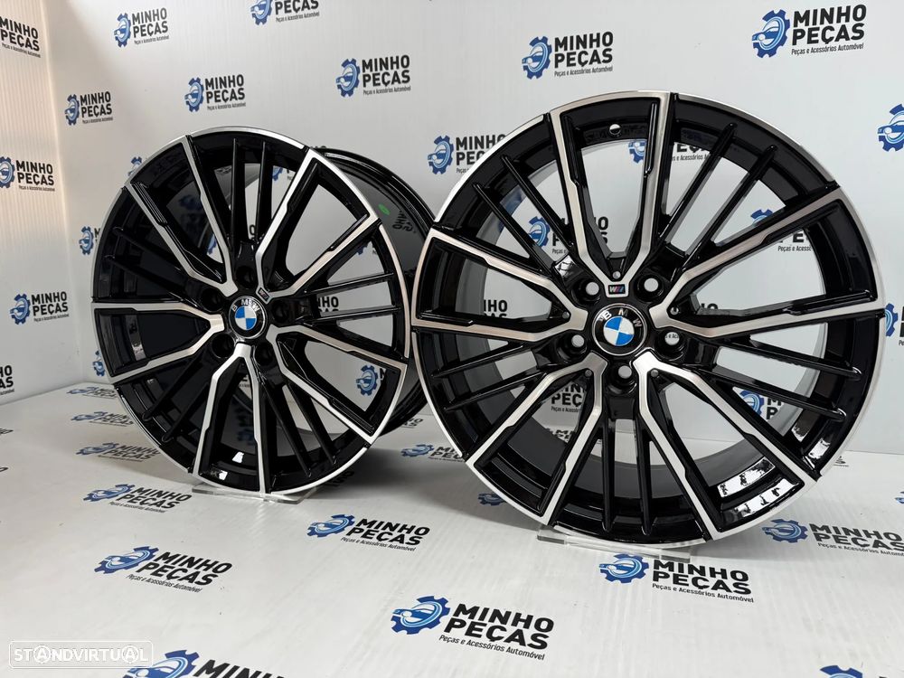 Jantes look BMW Style 552M 18 (5x112) preto e polido - 2