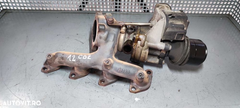 Turbo cu actuatorul crapat volkswagen vw golf 6 hatchback an 2010 1.2 benzina CBZA - 1
