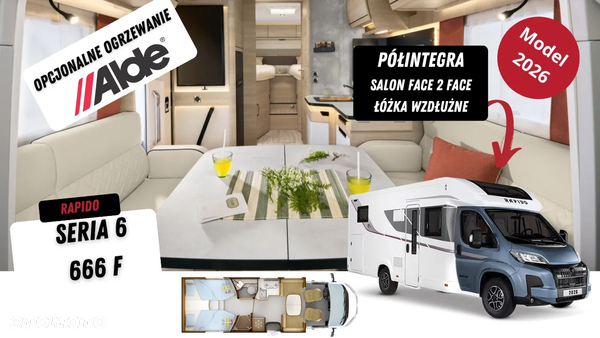 Rapido Seria 6 - 666 F / 4-osobowa półintegra
