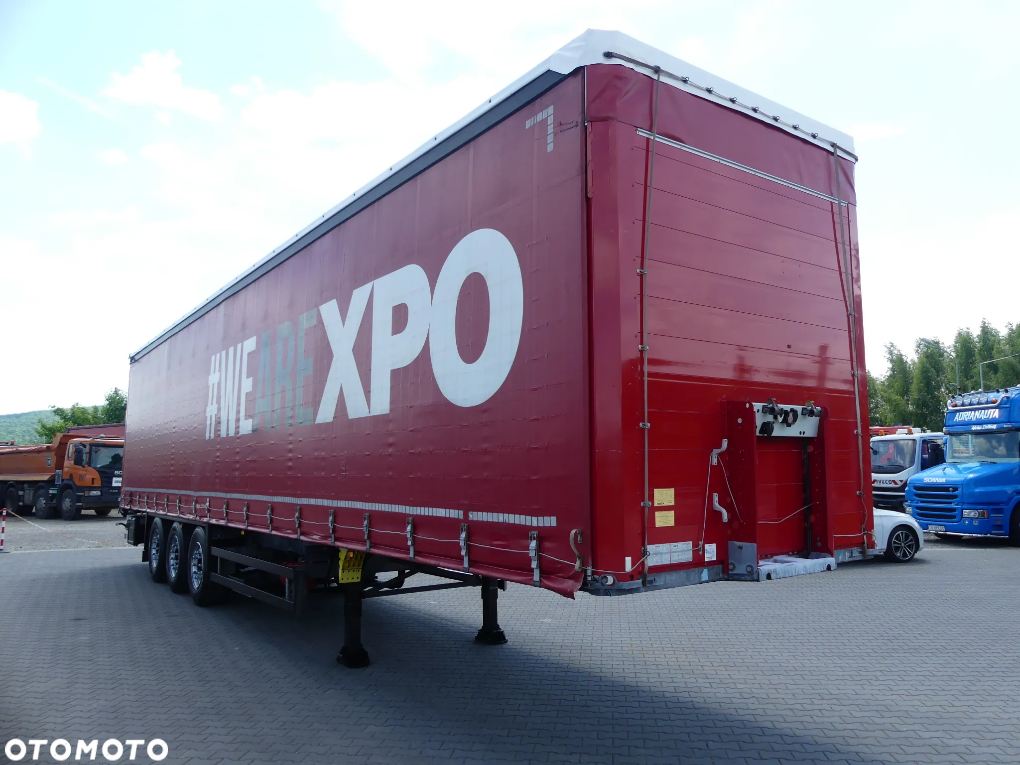 Schmitz Cargobull FIRANKA /  STANDARD / W OCYNKU / ZADBANA / - 12