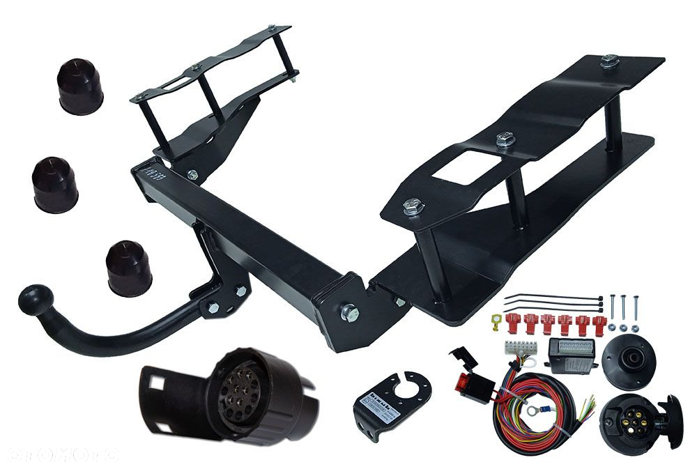 HAK HOLOWNICZY + MODUŁ + WIĄZKA + GNIAZDO 7/13P OPEL VECTRA C KOMBI III od 2002 - 2008 - 5
