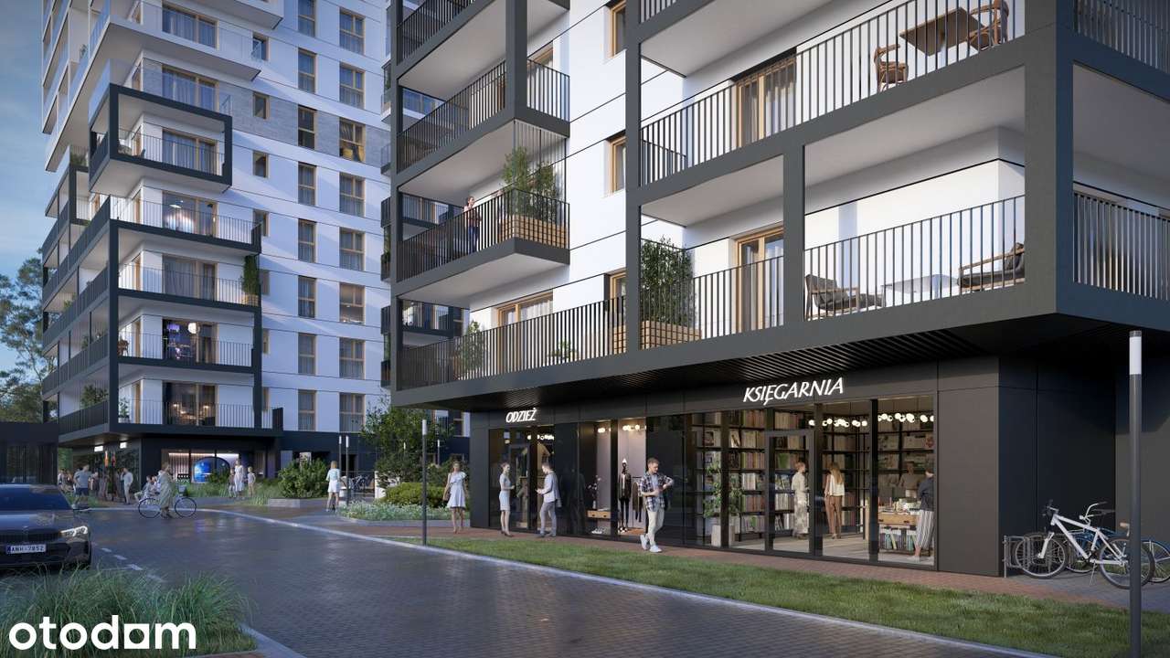 2-pokojowe mieszkanie 39m2 + balkon