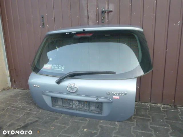 KLAPA TYŁ TYLNA KOMPLETNA TOYOTA COROLLA E12 3D 01-07 KOLOR 8Q3 - 10