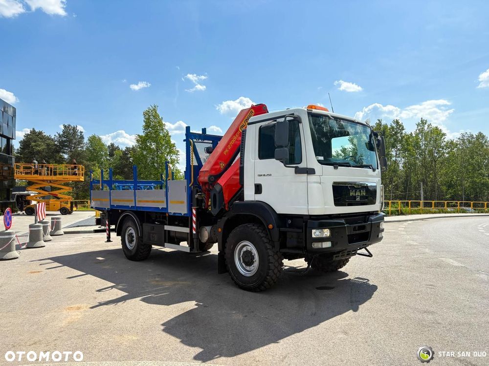 MAN TGM 18.250 4x4 PALFINGER PK 27001 HDS Żuraw Crane Kran - 9