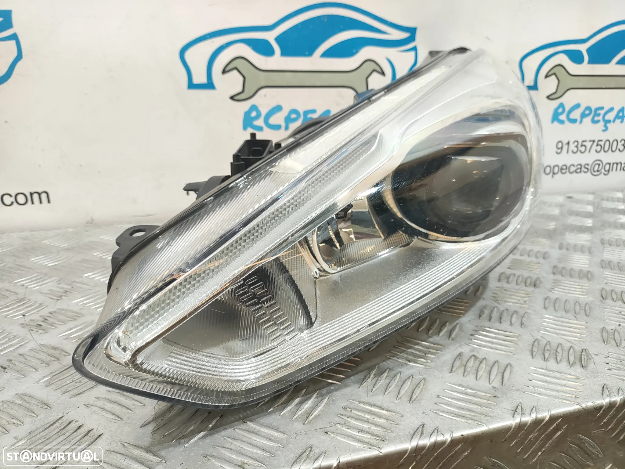 OTICA OTICAS XENON ESQUERDA FORD FOCUS III 3 MK3 FACELIFT F1EB13D155AB OPTICA OPTICAS FAROL FAROIS - 2