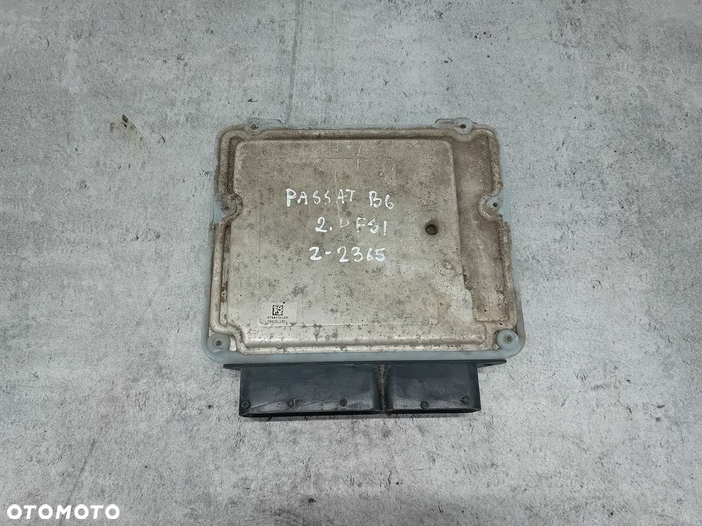 KOMPUTER, STEROWNIK VW PASSAT B6 06F906056AM 0261S012132  BOSCH - 5