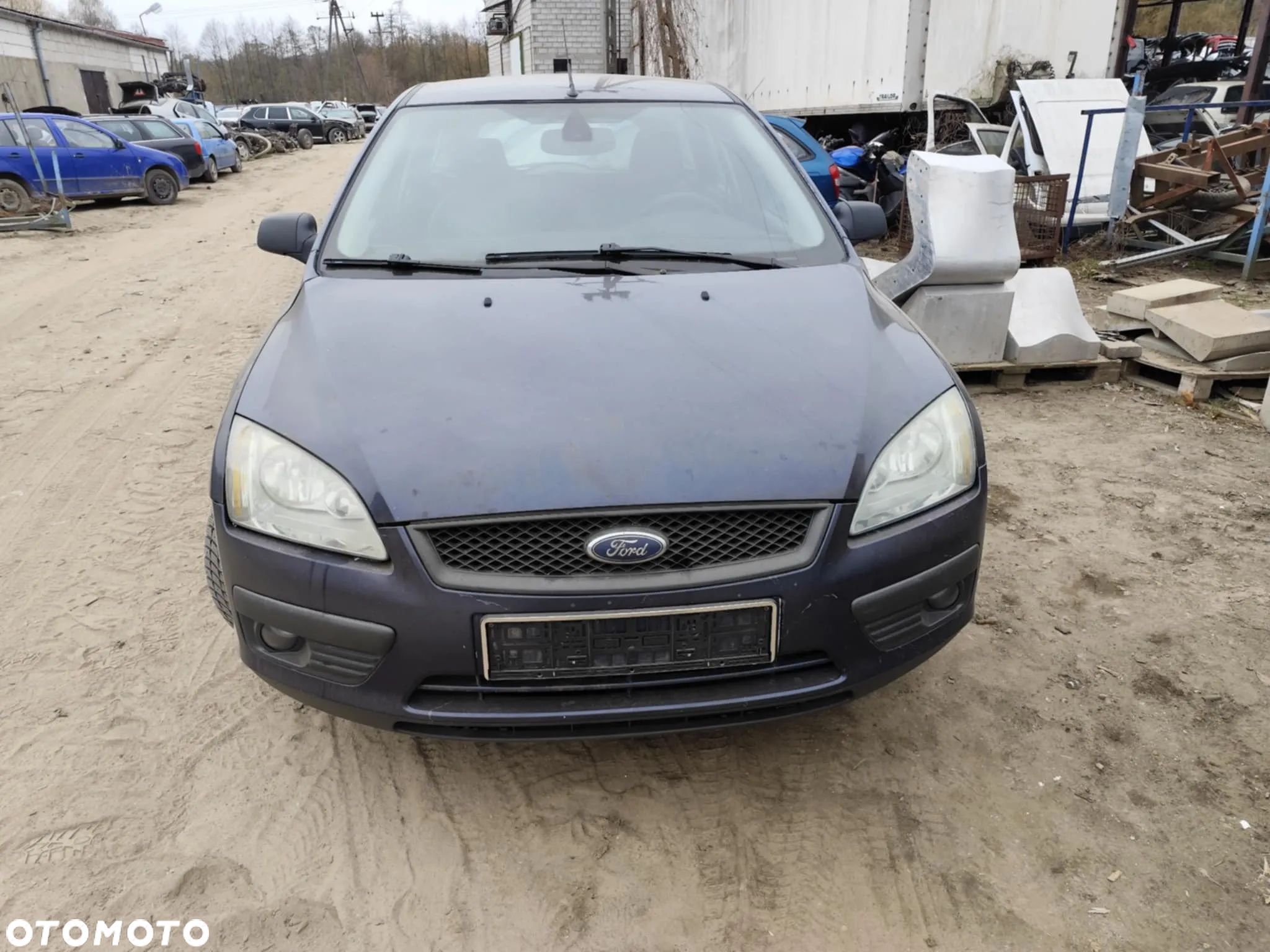 ford focus mk2 silnik 1.6 16v DV6 skrzynia MTX75 sanki belka przód tył wahacz zacisk zwrotnica - 1