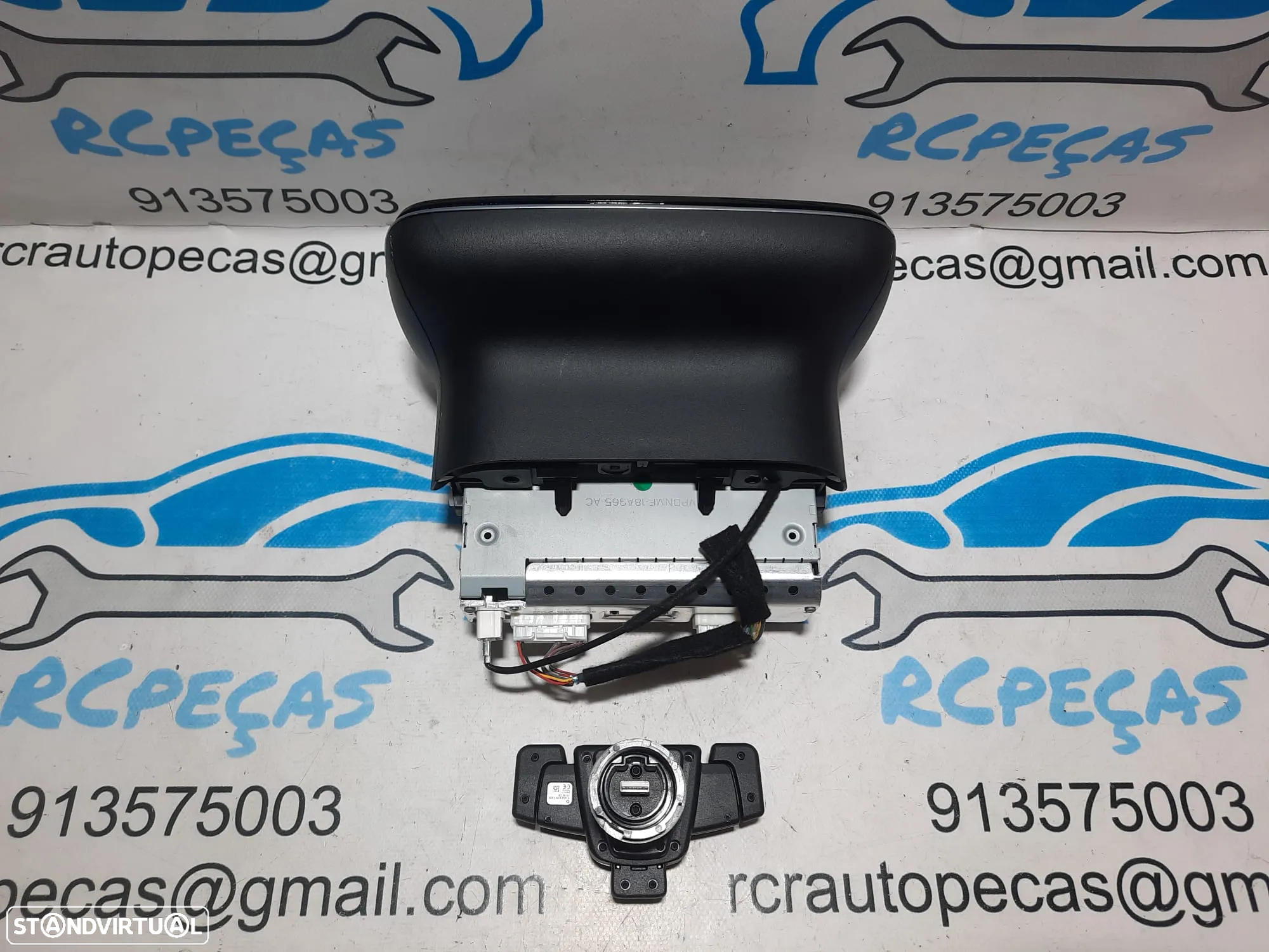 AUTORADIO SMART FORFOUR II 2 MK2 HATCHBACK 453 SUPORTE TELEMÓVEL ENTRADA USB ORIGINAL - 7
