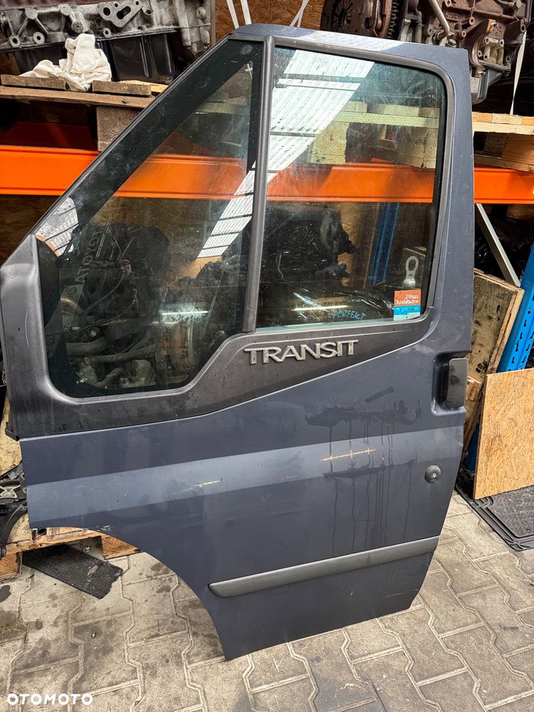 Drzwi lewe ford transit mk7 06-13r kompletne - 1