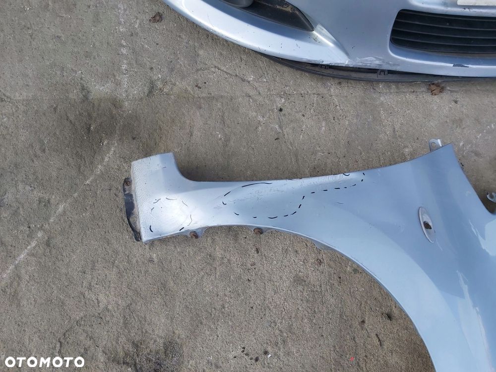 Toyota Auris I kompletny przód zderzak maska pas przedni błotnik 8s1 - 5