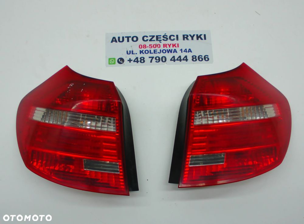 BMW Seria 1 E87 Lampa tył Lewa Prawa Strona EU - 1