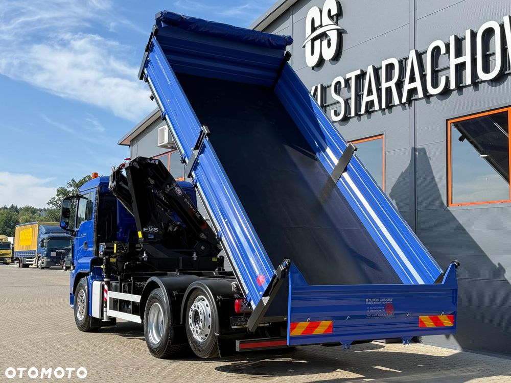 MAN TGM TGS TGX 26.360 // E5 // 6x2 6x4 // WYWROTKA 3-S // HMF 1420 K2 // kipper, krane, crane, żuraw, dźwig, wywrot - 21