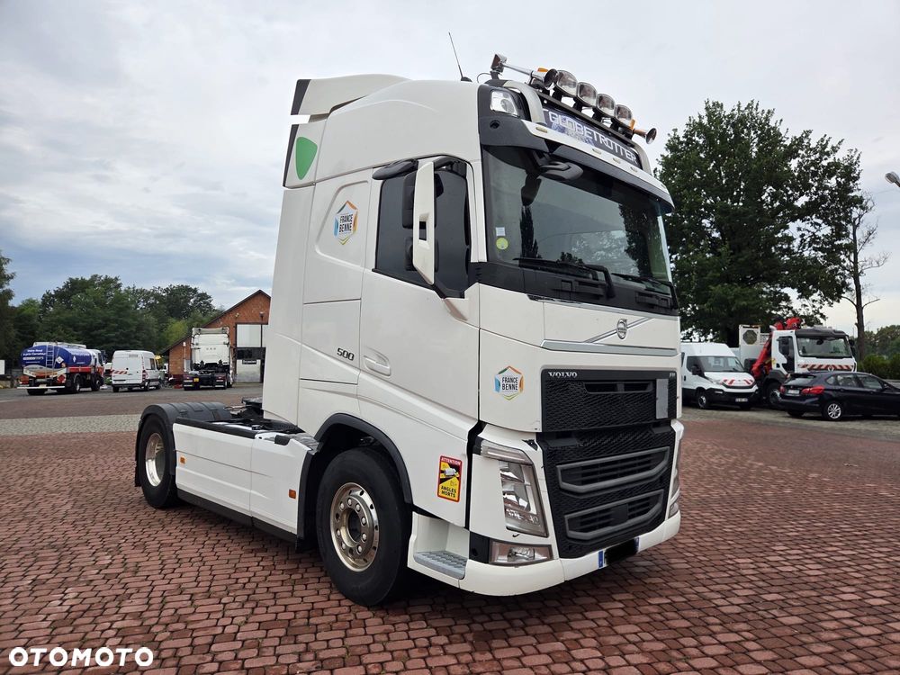 Volvo FH 500 *GLOBETROTTER* RETARDER* KLIMA POSTOJOWA* LODÓWKA* KOŁA 80%* ACC* Z FRANCJI - 2