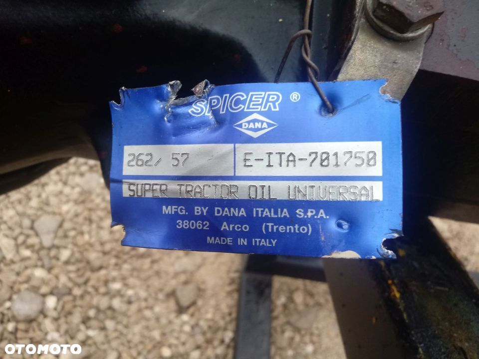 Most Dana Spicer 262/57 Fiat Kobelco E145W - 13
