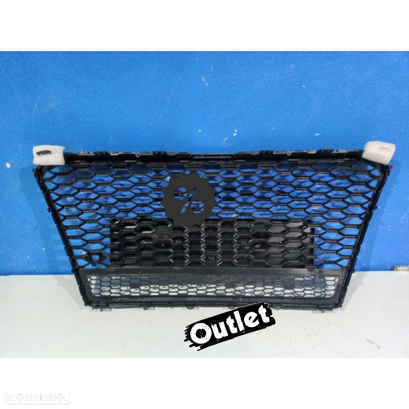 C011492C2 GRELHA DIANTEIRA AUDI A7 LOOK RS7 15-18 PRETO - 3