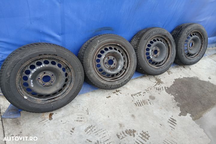 Jante tabla cu anvelope 16 - set 205/60 R16 7JX16H2 8K0601027A 205/60 - 2
