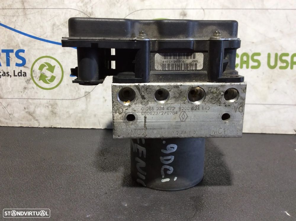 Modulo ABS Renault Scenit II 1.9DCi ano 2006  0265950454  410Li260506 - 2