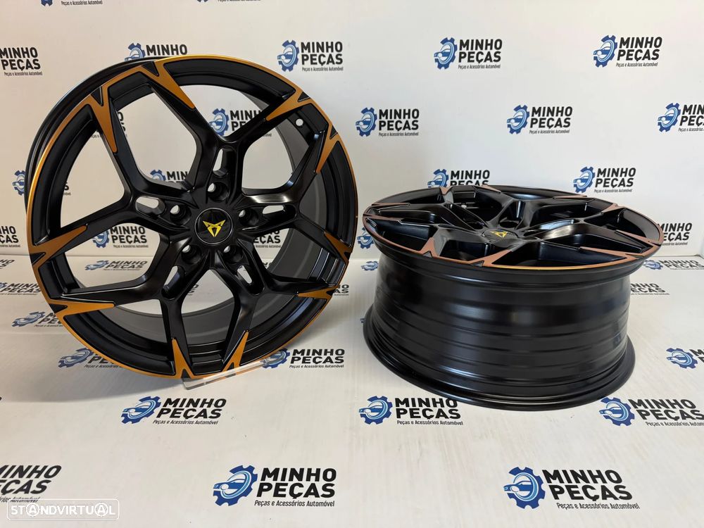 Jantes look Cupra Formentor em 18 (5x112) Preto e Bronze - 4
