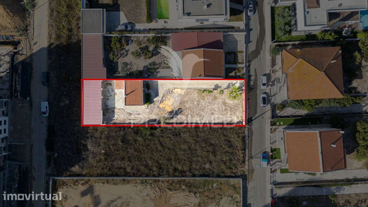 Terreno Urbano de 810m² para Construção com Moradia T1 | Montijo - Grande imagem: 5/22
