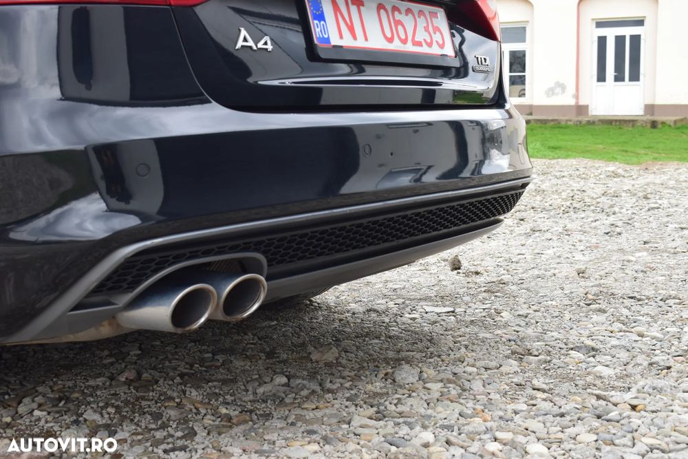 Audi A4 2.0 TDI DPF clean quattro S tronic S line Sportpaket - 14