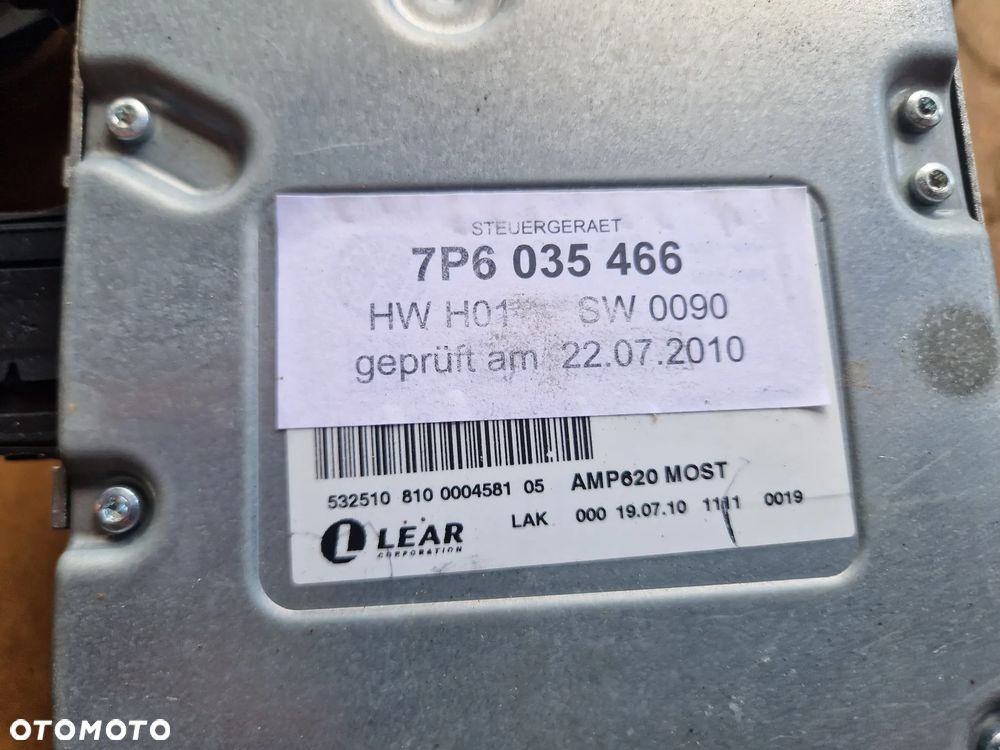 Volkswagen Touareg II Zestaw Audio 7P6035466 Komplet - 3