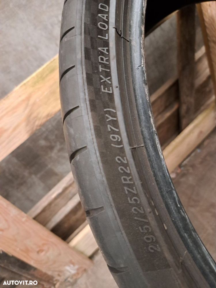 ! 2 anvelope 295/25 R22 Michelin - 8