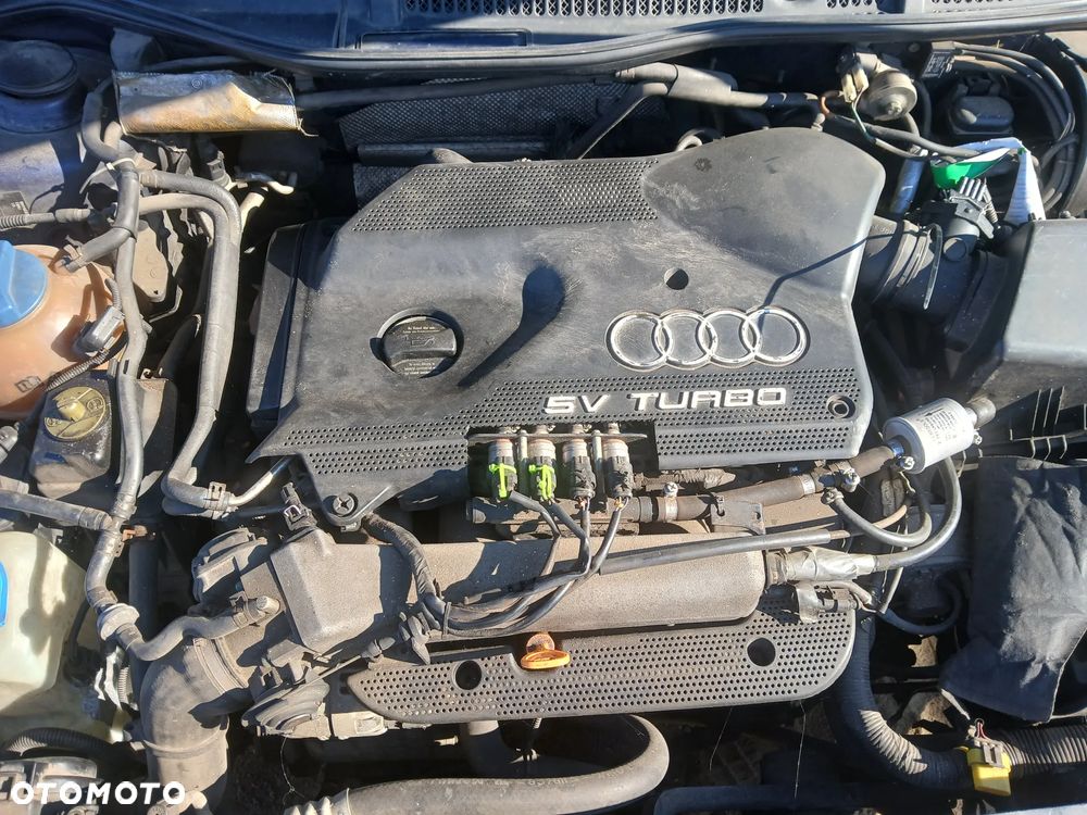 audi a3 8L silnik 1.8T turbo AGU skrzynia ENJ sanki belka przód tył wahacz zacisk zwrotnica - 2