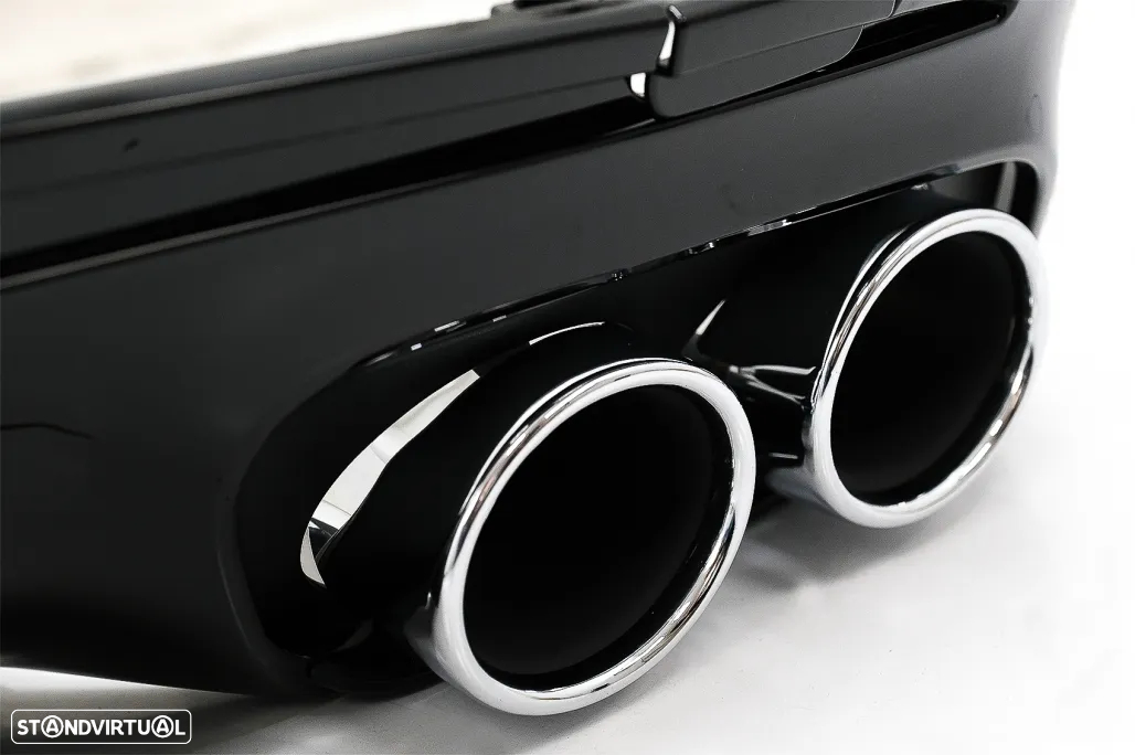 Difusor com Ponteiras Mercedes C W205 (2014 a 2020) Look 43 - 7