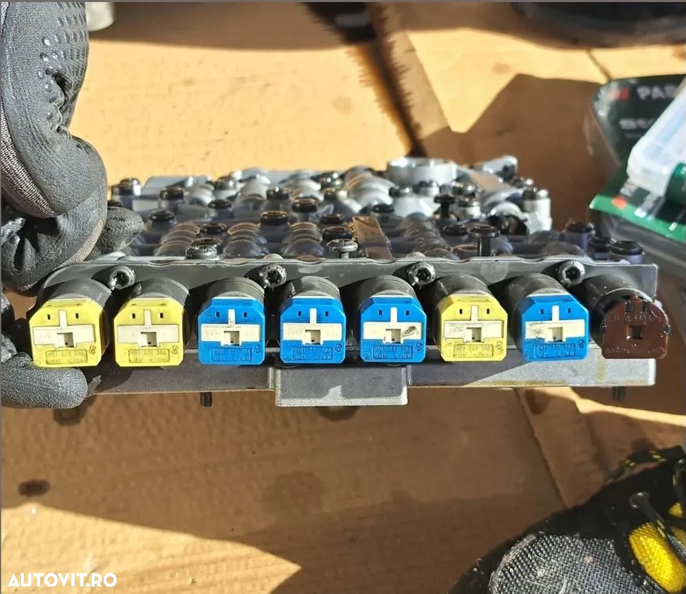 Mecatronic unitate comanda hidraulica bloc hidraulic bloc de valve cutie de viteze automata bmw ZFS LU 8676457 GA8HP-75Z 3.0d 5.0i - 5