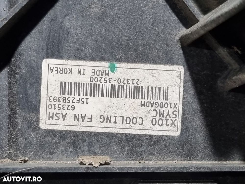 Electroventilator SsangYong Tivoli 1.6 D 2015 - 2019 115CP Manuala 6 Trepte (1290) ... - 2