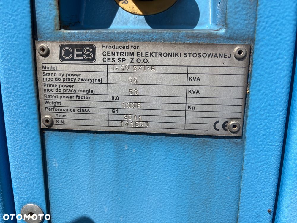 Inny Agregat Prądotwórczy CES - 10
